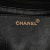 Chanel B Chanel Black Lambskin Leather Leather Jumbo Lambskin Tortoise Chain Flap France