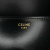 Celine AB Celine Black Calf Leather Shiny skin Claude Shoulder Bag Italy