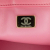 Chanel Pink Medium Quilted Lambskin Logo Letters Chanel Touch Chain Flap Italy