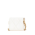 Chanel B Chanel White Calf Leather Quilted Lambskin Chanel 19 Card Holder On Chain Italy