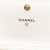 Chanel B Chanel White Calf Leather Quilted Lambskin Chanel 19 Card Holder On Chain Italy