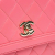 Chanel B Chanel Pink Lambskin Leather Leather Medium Quilted Lambskin 3 Compartment Flap France