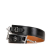 Hermès AB Hermès Black Calf Leather Horsebit Belt France