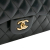 Chanel B Chanel Black Lambskin Leather Leather Jumbo Classic Lambskin Double Flap Italy