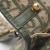 Christian Dior B Dior Green Olive Green Canvas Fabric Medium Oblique DiorAddict Flap Italy