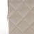 Chanel AB Chanel White Lambskin Leather Leather Lambskin and Plexiglass Kiss Clutch with Chain Italy