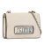 Christian Dior B Dior White Ivory Calf Leather skin Mosaic J'Adior Flap Bag with Chain Italy