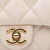 Chanel B Chanel Brown Light Beige Lambskin Leather Leather Small Quilted Lambskin Funky Town Flap Italy