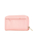 Chanel B Chanel Pink Light Pink Calf Leather CC Caviar Continental Zip Wallet Italy