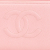 Chanel B Chanel Pink Light Pink Calf Leather CC Caviar Continental Zip Wallet Italy