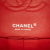 Chanel B Chanel Red Lambskin Leather Leather Medium Classic Lambskin Double Flap France