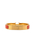 Hermès B Hermès Orange with Gold Enamel Other Clic H Bracelet GM France