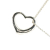 Tiffany & Co Tiffany Silver Elsa Peretti Sterling Silver Open Heart Pendant Necklace United States