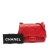 Chanel AB Chanel Red Caviar Leather Leather Mini Square Caviar Incognito Flap Italy