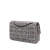 Chanel AB Chanel Gray Tweed Fabric Medium Classic Double Flap France