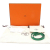 Hermès A Hermès Green Goatskin Leather Chevre Chamkila Kelly Elan France