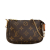 Louis Vuitton AB Louis Vuitton Brown Monogram Canvas Canvas Monogram Mini Pochette Accessoires France