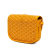 Goyard AB Goyard Yellow Coated Canvas Fabric Goyardine Belvedere PM France