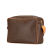 Celine B Celine Brown Coated Canvas Fabric Macadam Crossbody Italy