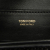 Tom Ford AB Tom Ford Black Calf Leather Small T-Clasp Lizard-Embossed Crossbody Bag Italy