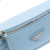 Prada AB Prada Blue Light Blue Nylon Fabric Tessuto Re-Edition 2005 Italy