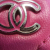 Chanel B Chanel Pink Lambskin Leather Leather Classic Lambskin Wallet on Chain Italy