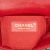 Chanel B Chanel Red Lambskin Leather Leather Mini Quilted Lambskin Soft Square Flap Italy