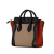 Celine B Celine Brown Beige with Multi Calf Leather Nano Tricolor Luggage Tote Italy