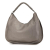 Fendi B Fendi Gray Calf Leather Selleria Hobo Italy