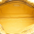 Prada AB Prada Yellow Light Yellow Nappa Leather Leather Nappa Gaufre Clutch Italy