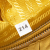 Prada AB Prada Yellow Light Yellow Nappa Leather Leather Nappa Gaufre Clutch Italy