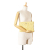 Prada AB Prada Yellow Light Yellow Nappa Leather Leather Nappa Gaufre Clutch Italy