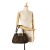 Fendi B Fendi Brown Canvas Fabric Small Zucca Mia Chain Tote Italy