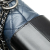 Chanel B Chanel Blue Navy with Black Calf Leather Small Bicolor Aged skin Gabrielle Crossbody Italy