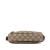 Gucci B Gucci Brown Beige Coated Canvas Fabric GG Supreme Crossbody Italy