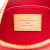 Louis Vuitton AB Louis Vuitton Red Vernis Leather Leather Monogram Vernis Rayures Cosmetic Pouch Spain