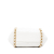 Chanel AB Chanel White Lambskin Leather Leather Quilted Lambskin Chain Around Bucket Bag Italy