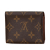 Louis Vuitton AB Louis Vuitton Brown Monogram Canvas Canvas Monogram Card Case Spain