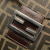 Fendi B Fendi Brown Canvas Fabric Zucca Double Flap Mamma Italy