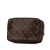 Louis Vuitton B Louis Vuitton Brown Monogram Canvas Canvas Monogram Trousse Toilette 23 France