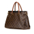 Louis Vuitton B Louis Vuitton Brown Monogram Canvas Canvas Monogram Pallas MM Spain