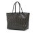 Goyard AB Goyard Black Coated Canvas Fabric Goyardine Saint Louis GM France