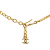 Chanel B Chanel Gold Gold Plated Metal And Resin Camellia Pendant Necklace France