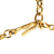 Chanel B Chanel Gold Gold Plated Metal And Resin Camellia Pendant Necklace France