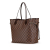 Louis Vuitton B Louis Vuitton Brown Damier Canvas Canvas Damier Ebene Neverfull MM France