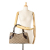 Gucci B Gucci Brown Beige Canvas Fabric GG Tote Italy