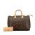 Louis Vuitton B Louis Vuitton Brown Monogram Canvas Canvas Monogram Speedy 35 France