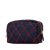 Prada AB Prada Blue Navy Nylon Fabric Quilted Tessuto Pouch Romania