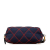 Prada AB Prada Blue Navy Nylon Fabric Quilted Tessuto Pouch Romania