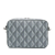 Christian Dior AB Dior Gray Coated Canvas Fabric CD Diamond Safari Bag with Strap Italy